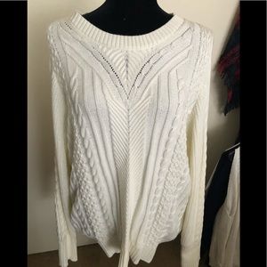 NWOT Lane Bryant cold shoulder sweater SZ 22/24.